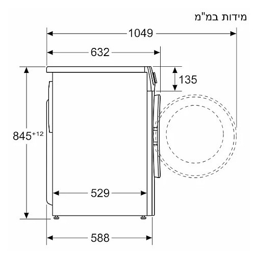 ����� ����� 9 �"� BOSCH ��� ��� WGA142X9IL 