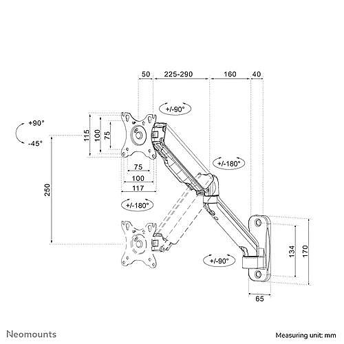 ���� ��� FULL MOTIN ������ �� "32 NEO MOUNTS ���������� ��� WL70-450BL11