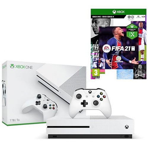 ������� ���� ���� MICROSOFT ��������� ��� XBOX ONE S 1TB ���� ���� FIFA 2021