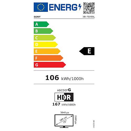 �������� ���� "75 ���� SONY ���� ��� XR-75X95LPAEP