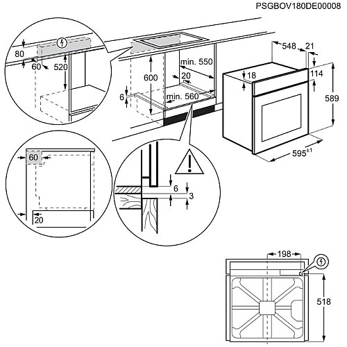 ���� ���� �� ������ 60 �"� ���� ZANUSSI ����� ��� AIRFRY ZOHNA7K1A