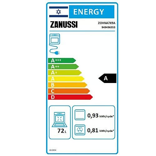 ���� ���� 60 �"� ZANUSSI ����� ��� ZOHNA7X9A