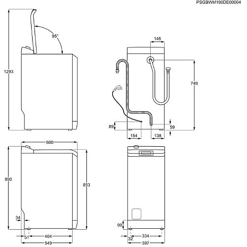 ����� ����� 6 �"� ���� ZANUSSI ����� ��� ZWQ61025CI