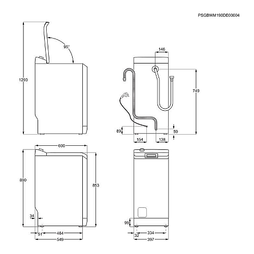 ����� ����� ��� ����� 6 �"� ���� ZANUSSI ����� ��� ZWQ61126CE