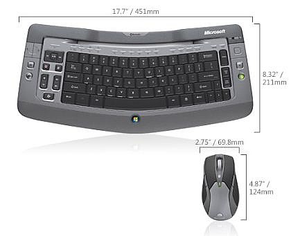 ����� + ���� ���� MICROSOFT ��� Wireless Entertainment Desktop 7000